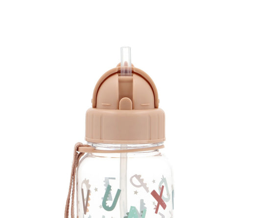 Garrafa Plástico 500ml - Letras