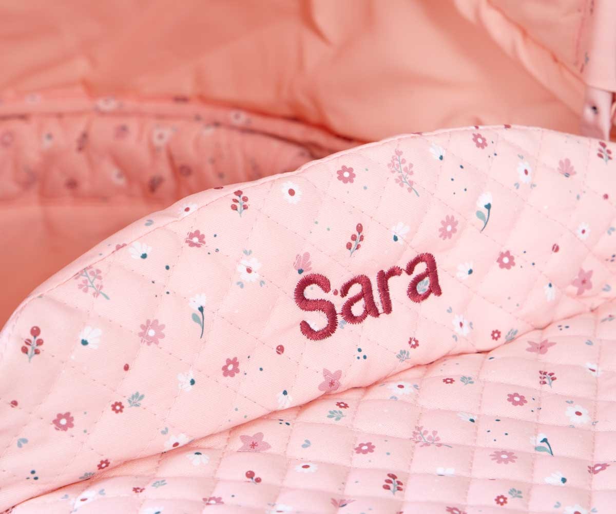 Carrinho de bonecas Vintage Flowers Personalizados