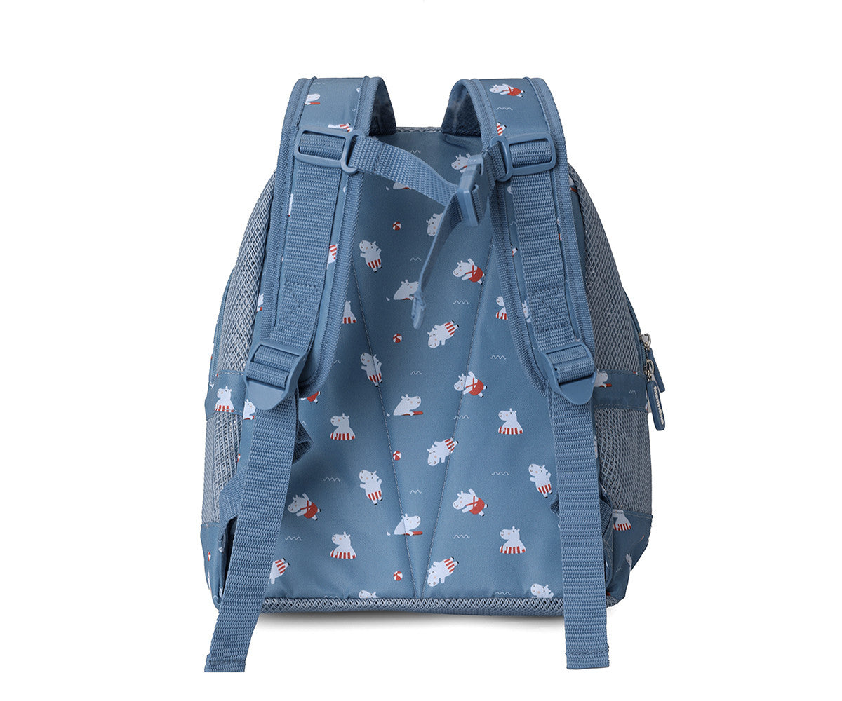 Mochila infantil anti-areia Hippos