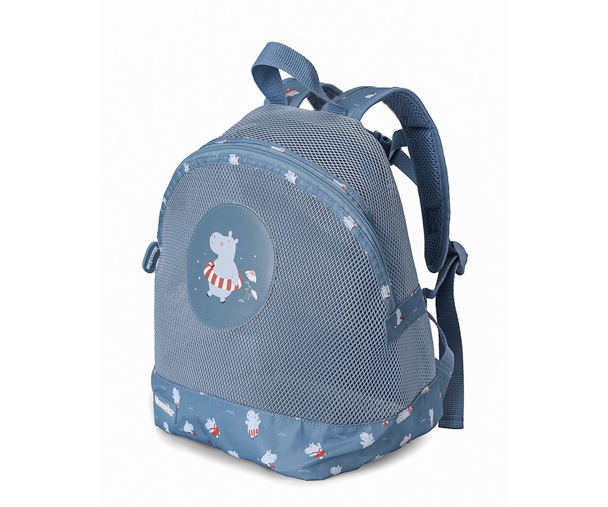 Mochila infantil anti-areia Hippos