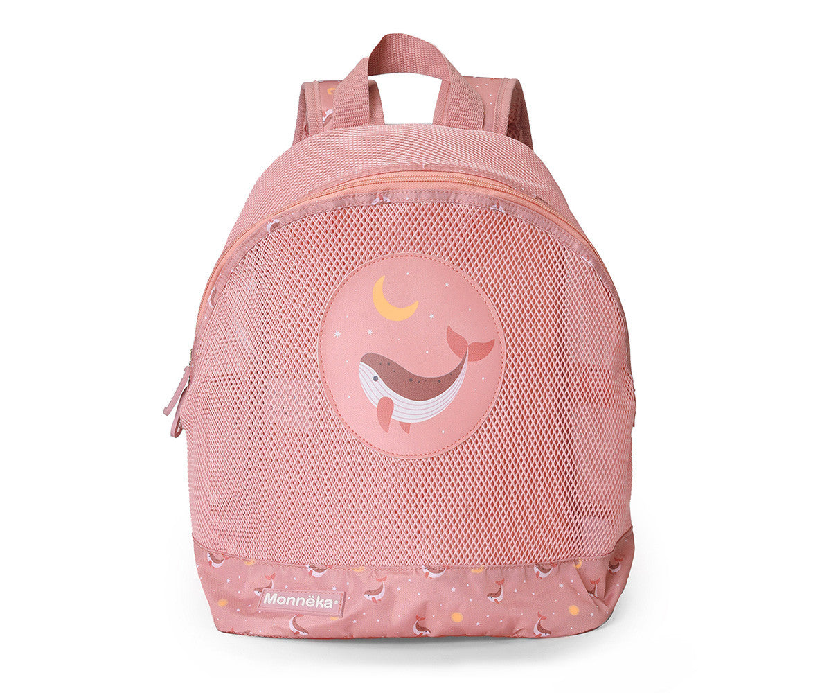 Mochila Infantil Anti-areia Whale Pink