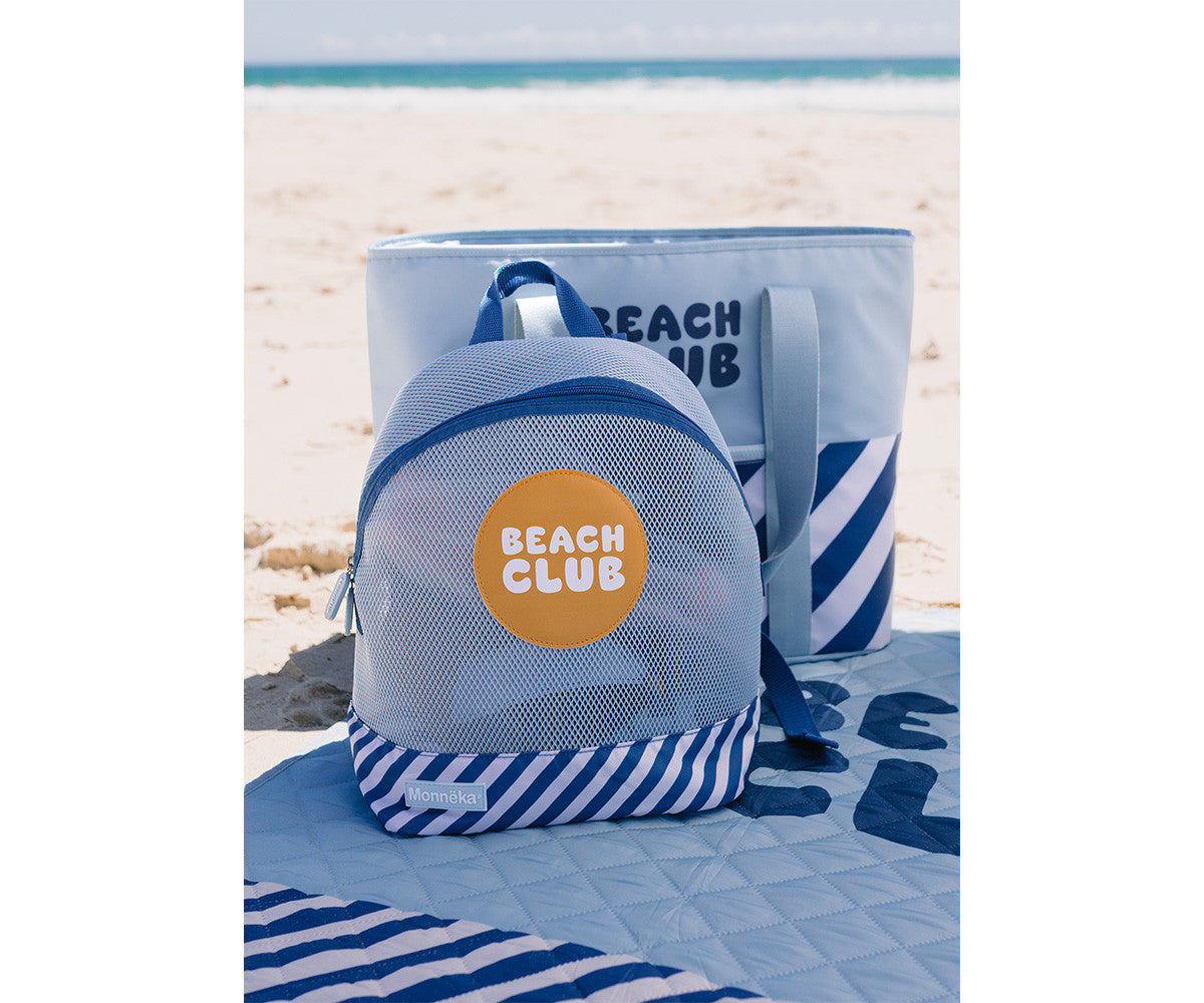 Mochila Infantil Anti-areia Stripes Blues & Beyond