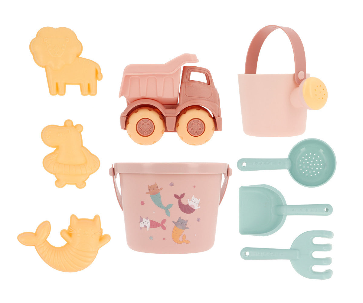 Conjunto de brinquedos de praia - Mermaid Cats