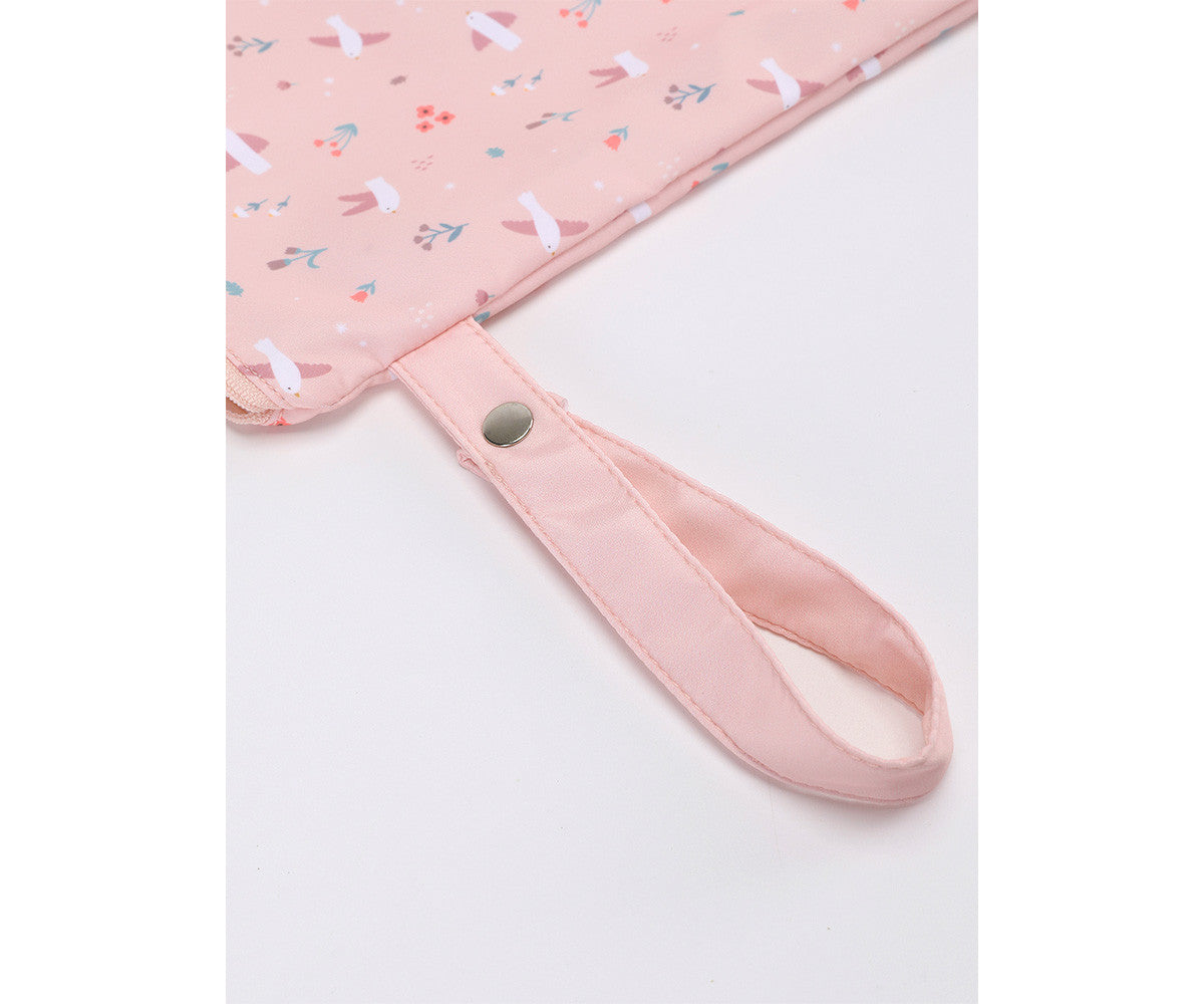 Bolsa Impermeável Grande Personalizada Blossom Birds