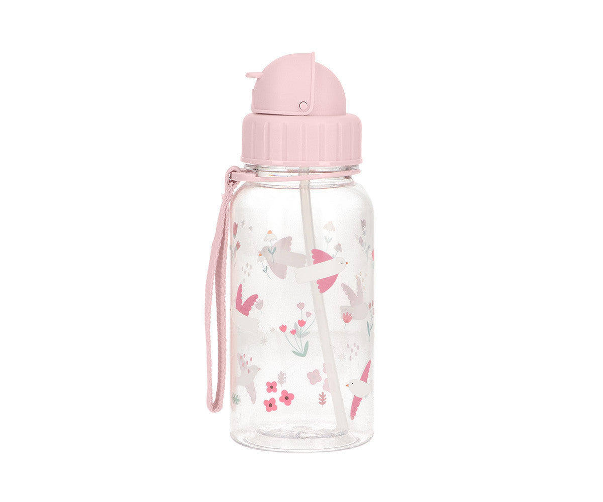 Garrafa de plástico 500 ml PERSONALIZAVEL - Blossom Birds