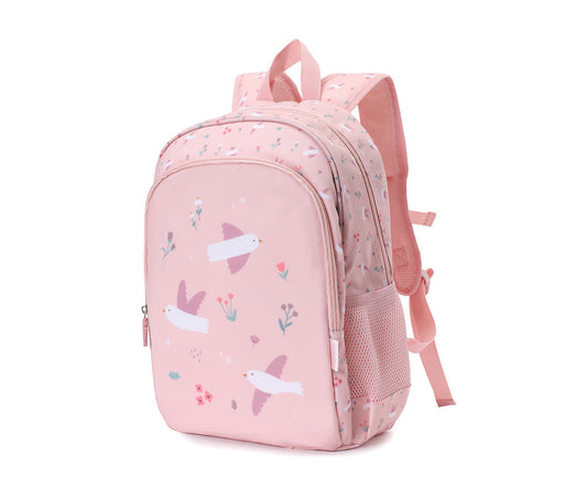 Mochila Escolar Blossom Birds