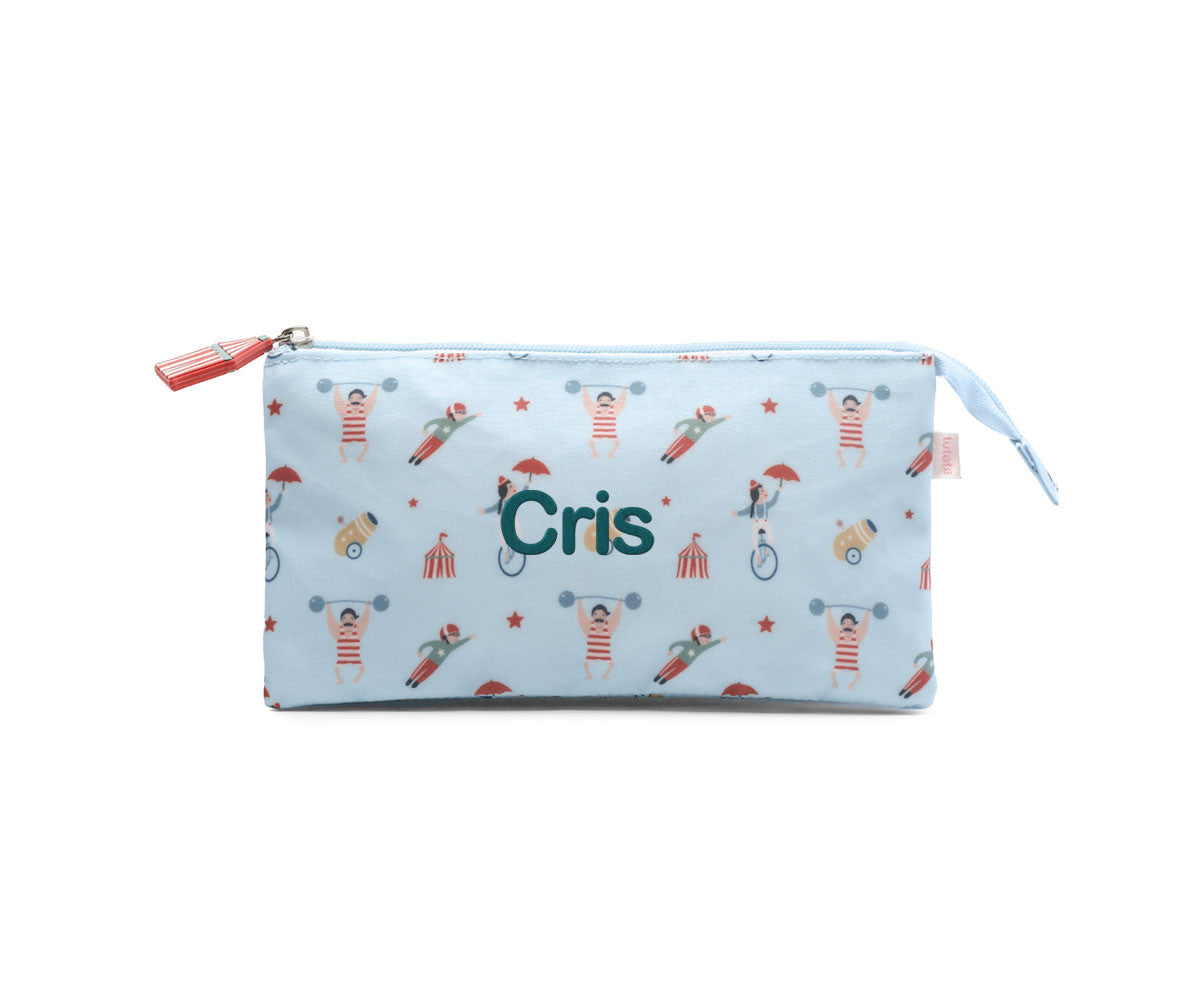 Estojo com 3 Compartimentos Circus personalizado