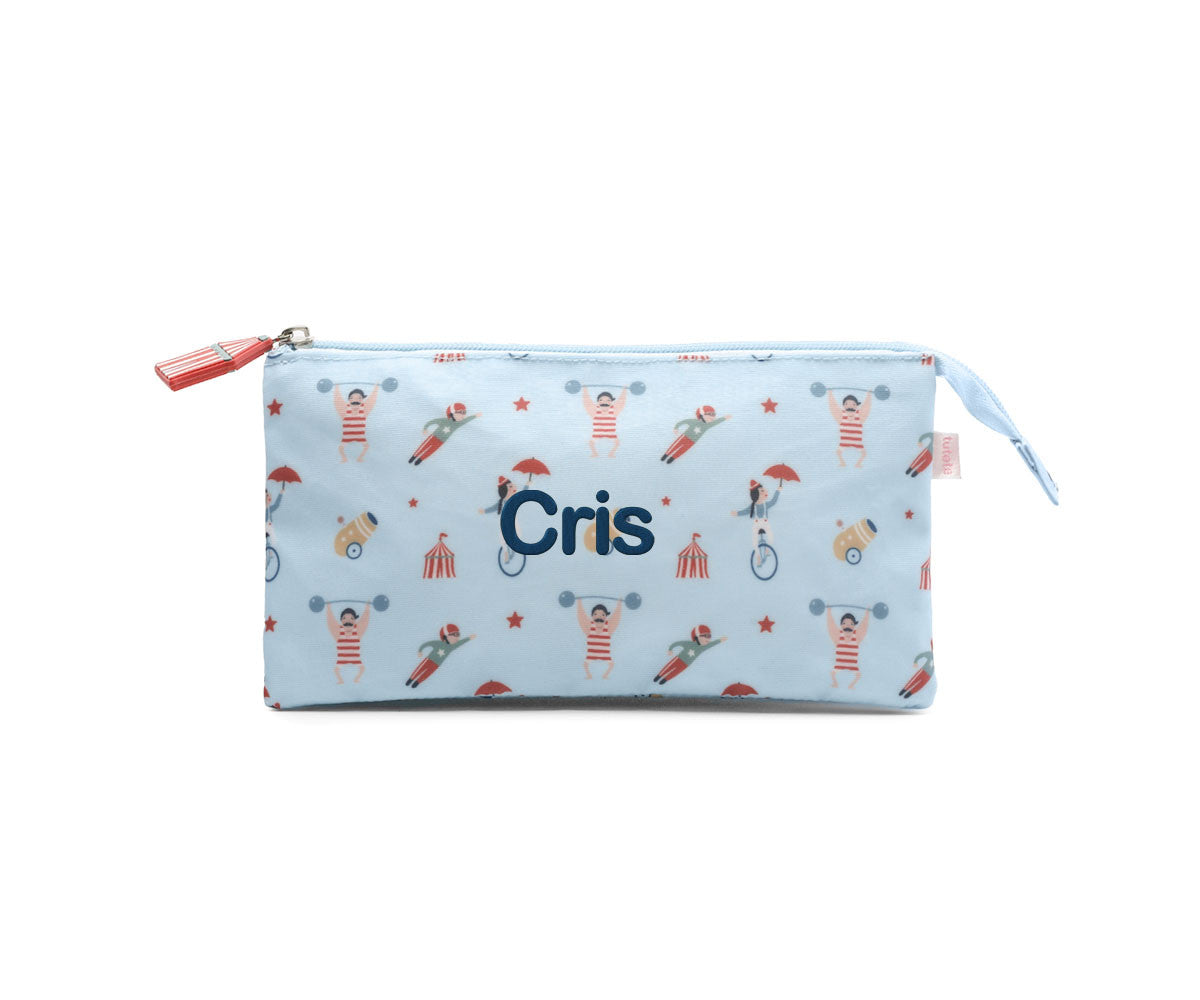 Estojo com 3 Compartimentos Circus personalizado