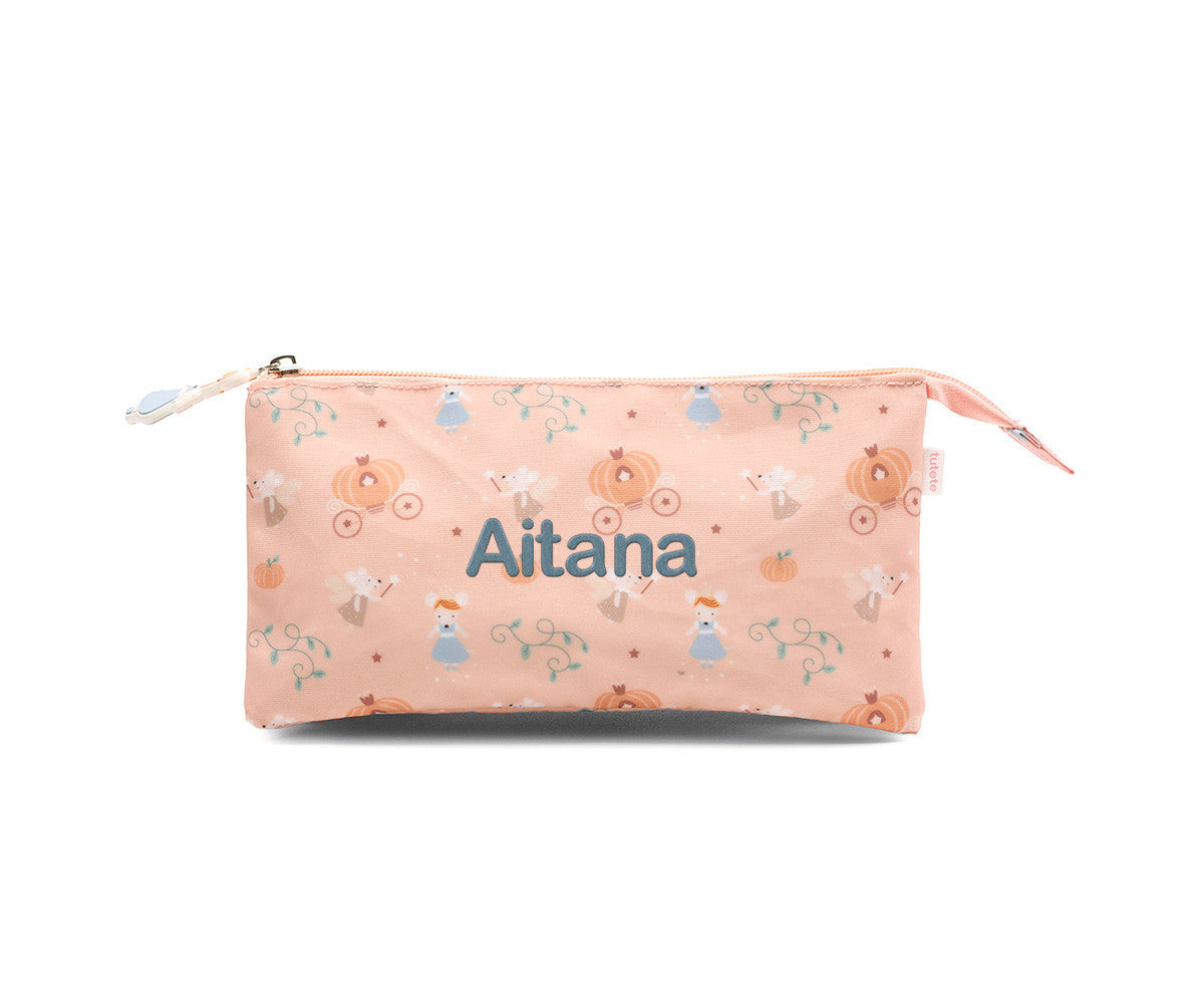Estojo 3 Compartimentos Personalizado Mouse Fairies