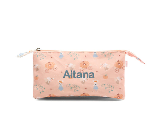 Estojo 3 Compartimentos Personalizado Mouse Fairies