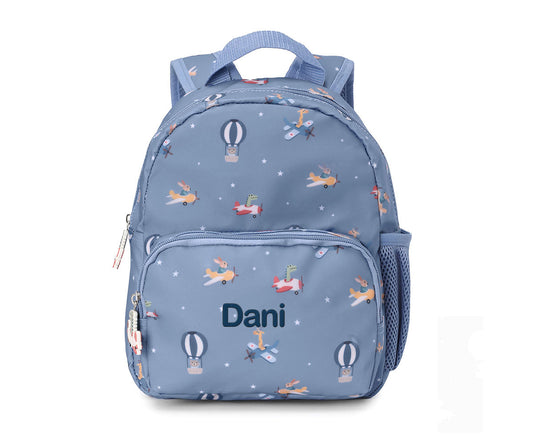 Mochila pré-escolar PERSONALIZADA - Planes