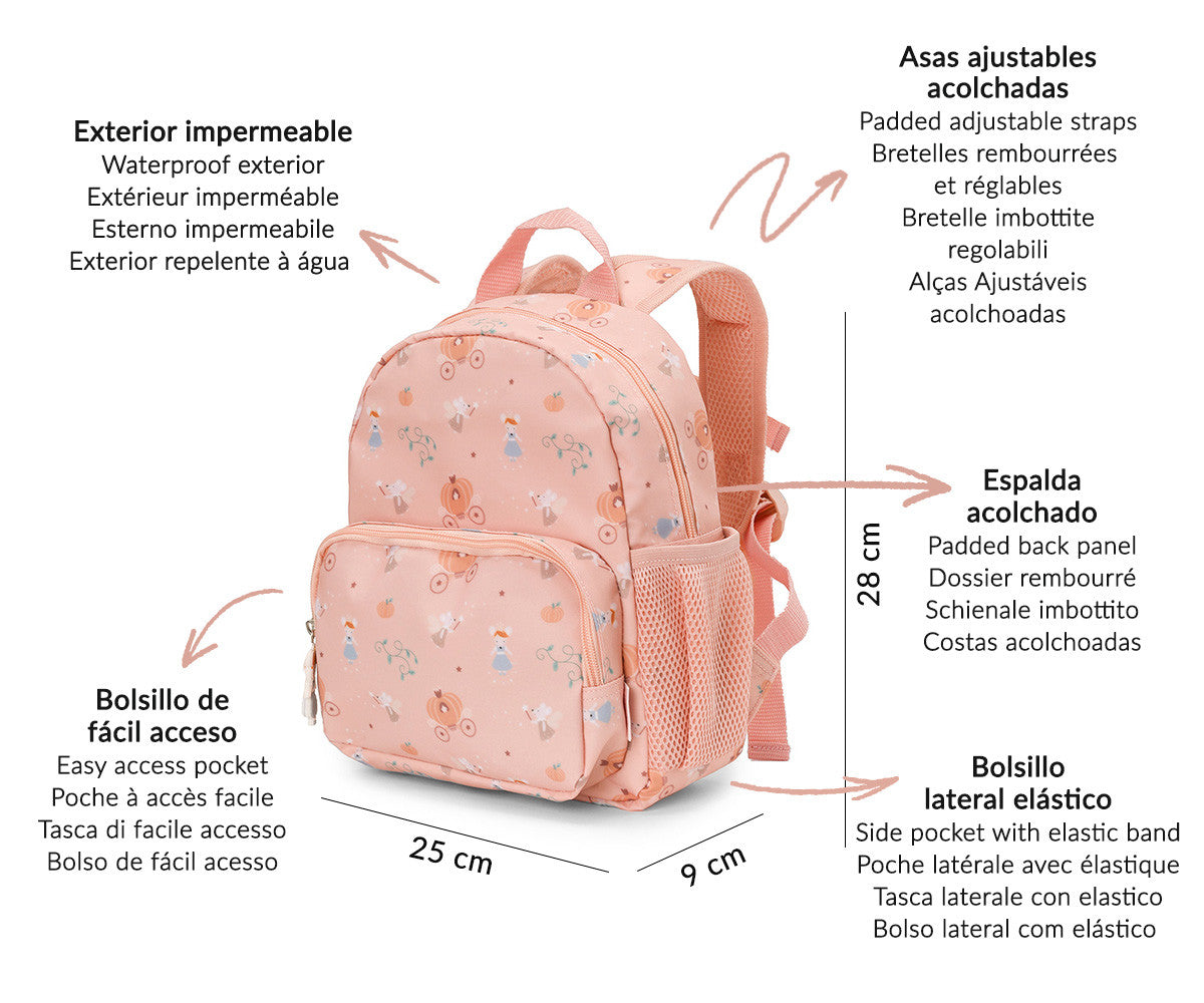 Mochila pré-escolar - Mouse Fairies