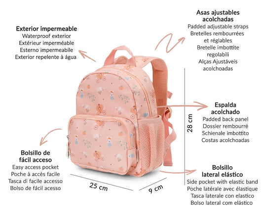 Mochila pré-escolar - Mouse Fairies