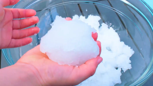 Snowball Play - Neve Sensorial DIY 4 Pack