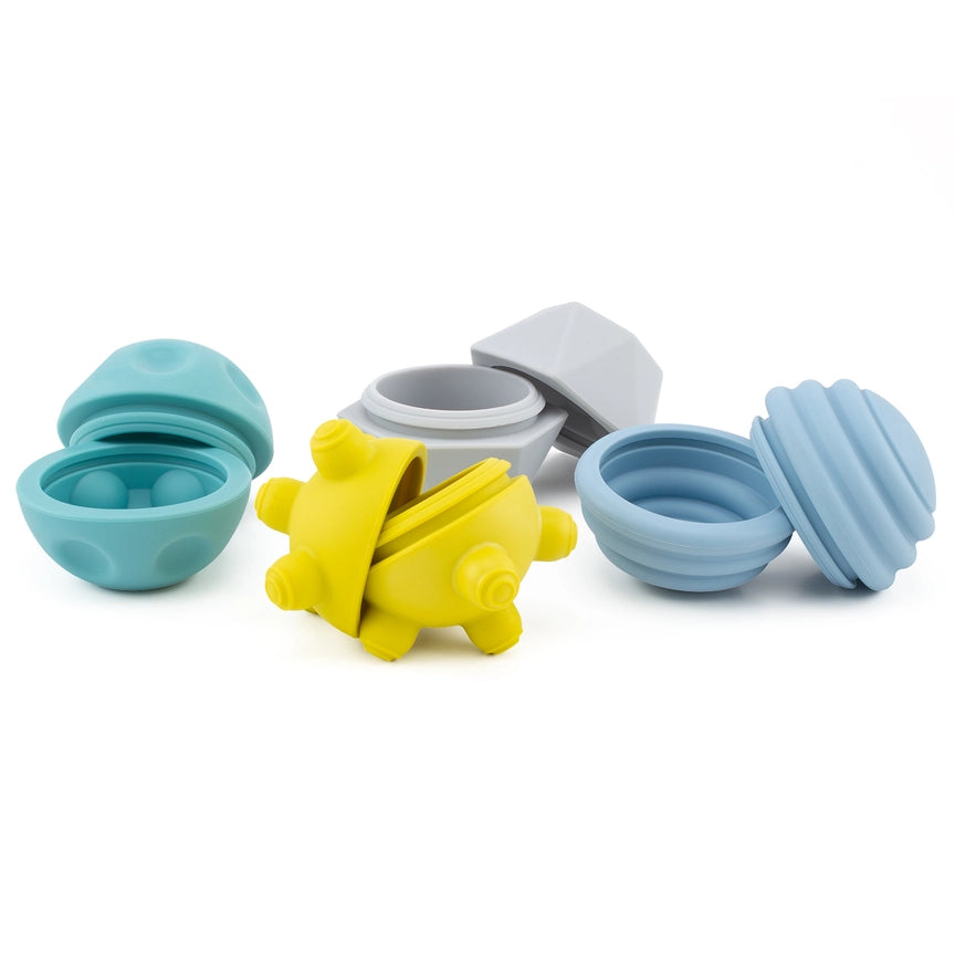 Conjunto 4 Bolas Sensoriais em Silicone