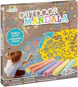mandala p/exterior c/6un giz
