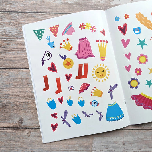Livro de Colorir e Actividades Dress Me Up - Unicorns