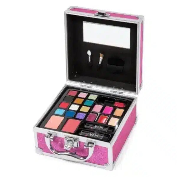 mya travel mala maquilhagem metal