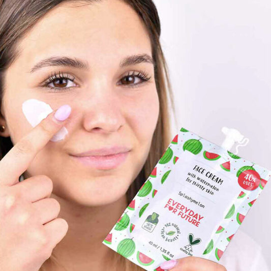 Creme Hidratante para o Rosto com Extrato de Melancia