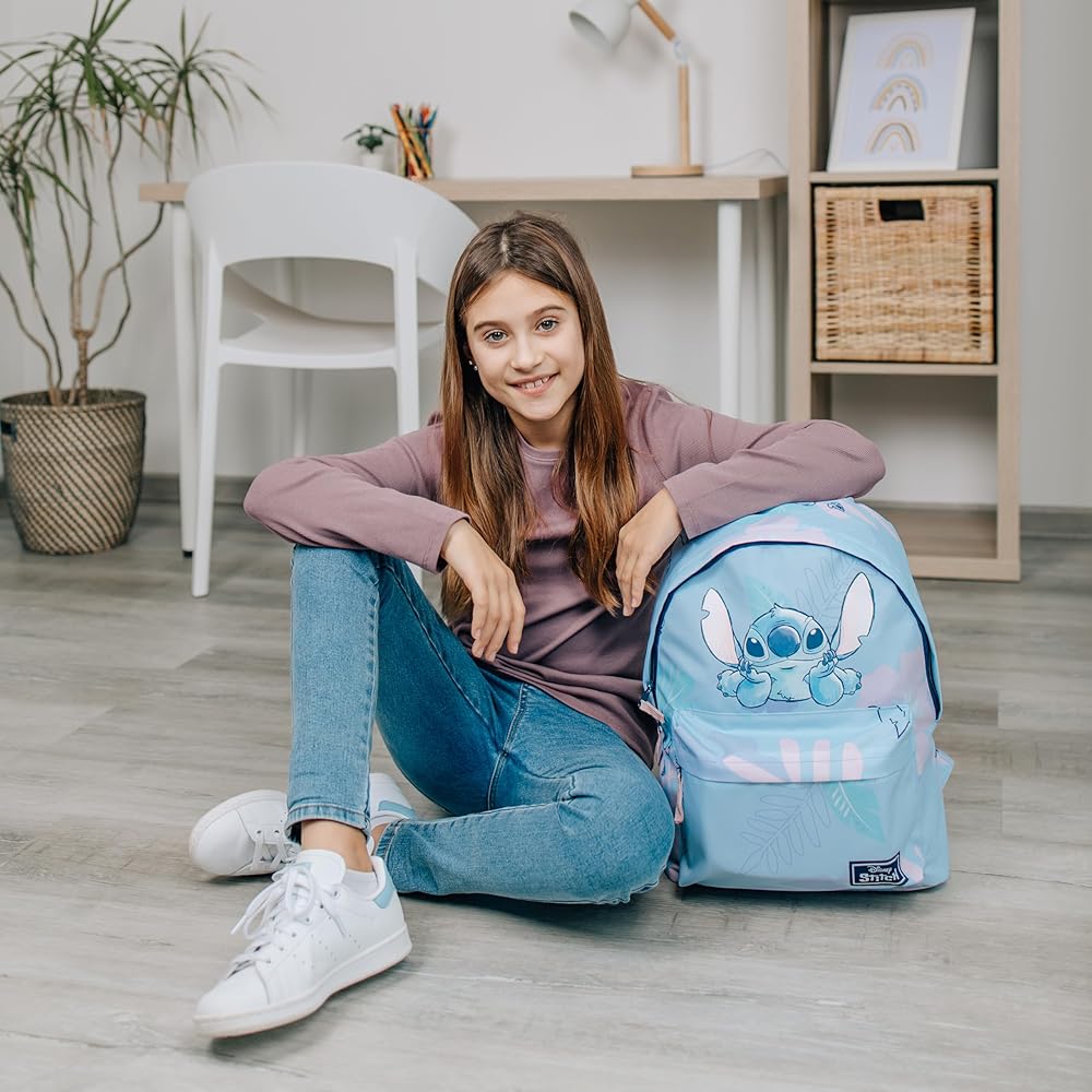 Mochila Escolar Allover Stitch