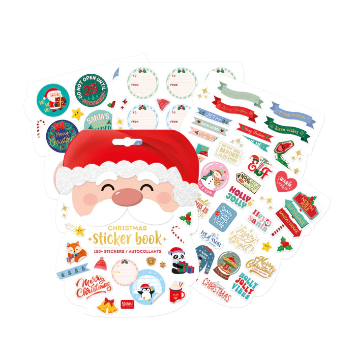 Conjunto 150 Stickers - Pai Natal