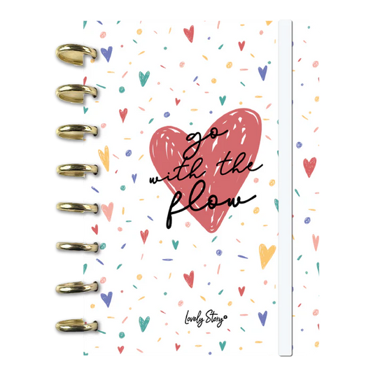 Caderno Inteligente A5 - Go with the flow