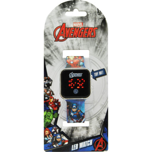 Relógio Digital Led Watch – Avengers