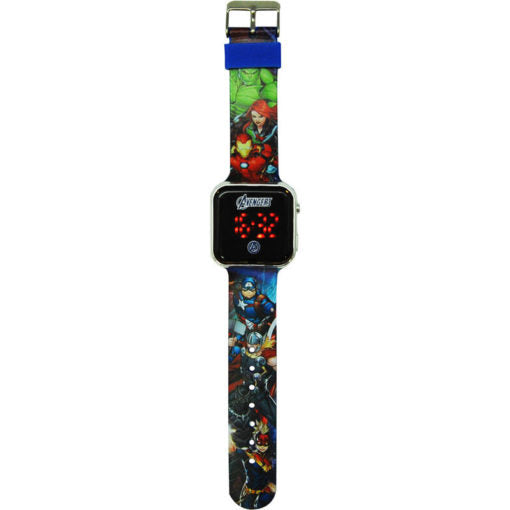 Relógio Digital Led Watch – Avengers