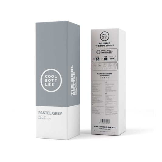 Garrafa Térmica 350ml - Cinzenta