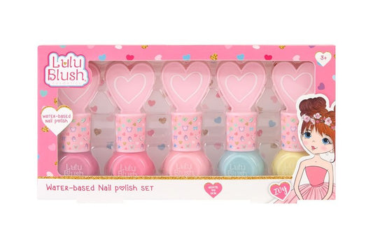 Kit com 5 Vernizes à base de água