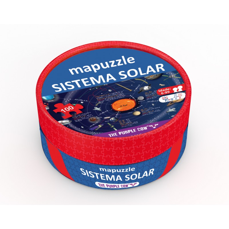 Puzzle Sistema Solar 100 pçs