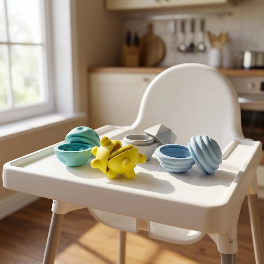 Conjunto 4 Bolas Sensoriais em Silicone