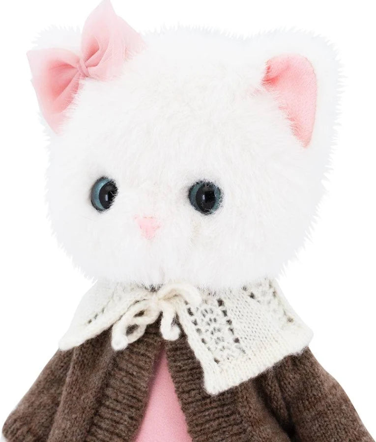Peluche lucky kitty Sophie: Bailarina com casaco