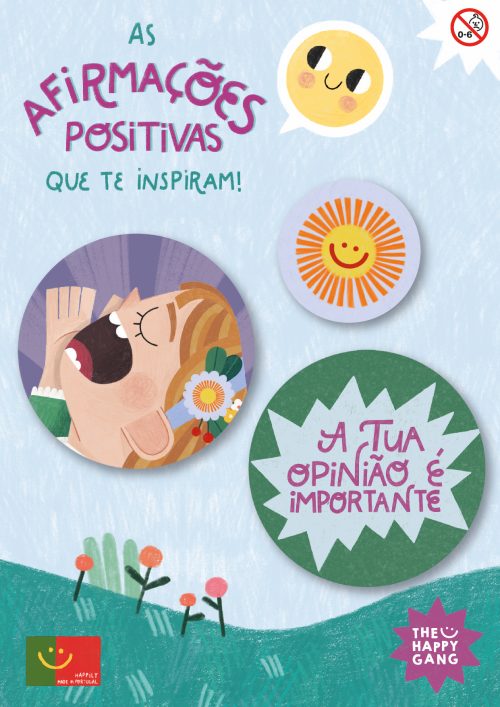 Pines de afirmaciones positivas – The Happy Gang