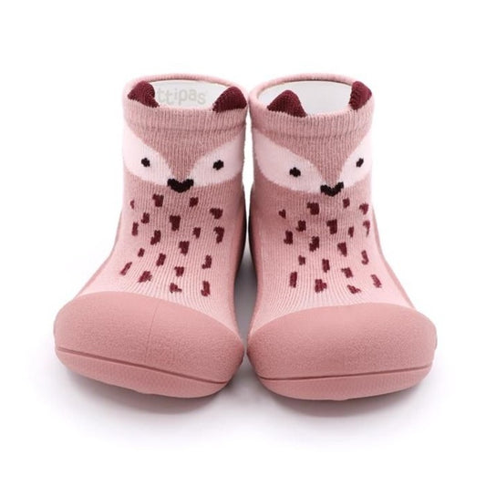 Attipas – Meias Antiderrapantes – Fox Pink