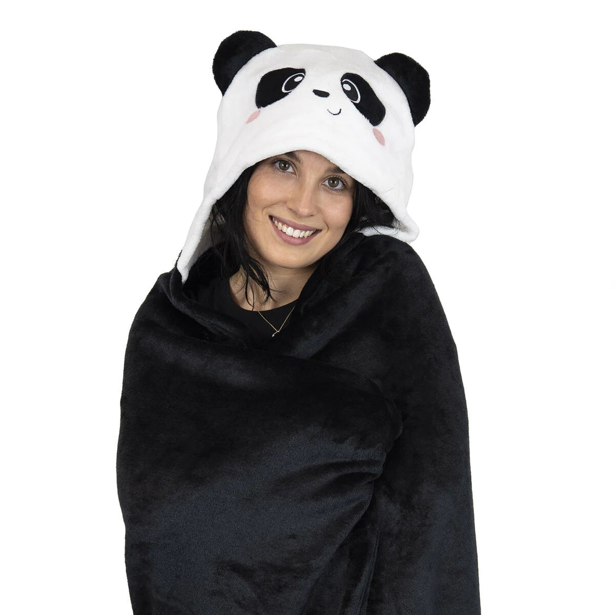 Cobertor com capuz Panda - Cosy Hugs