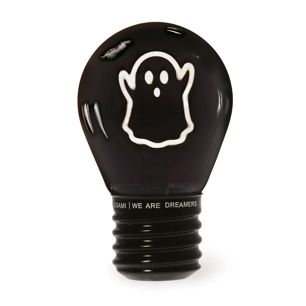 Candeeiro de mesa decorativo em formato de lâmpada - Ghost