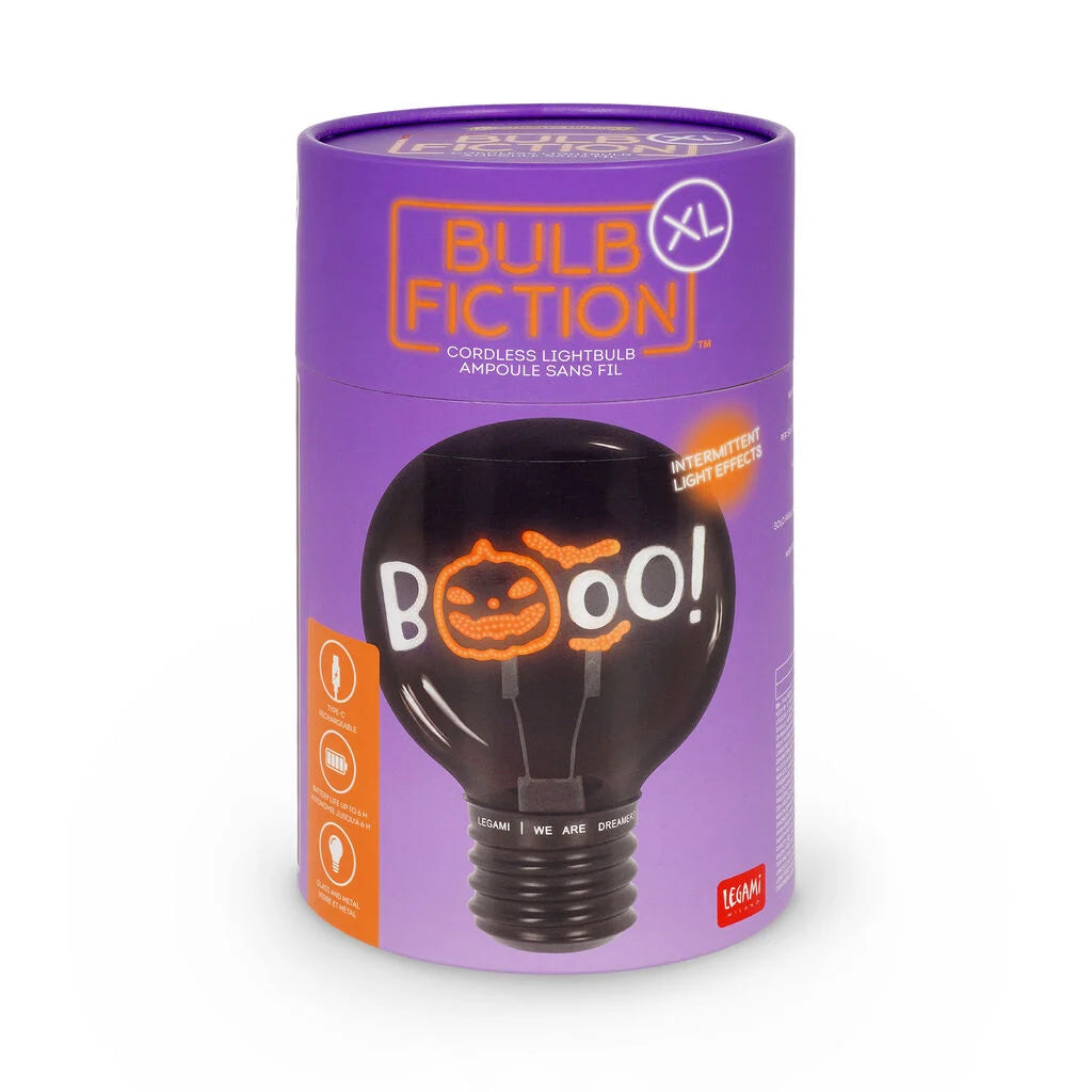 Lâmpada sem fio XL - Abóbora Boo