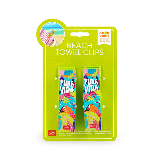 Conjunto de 2 Molas para toalha de praia - Pura Vida