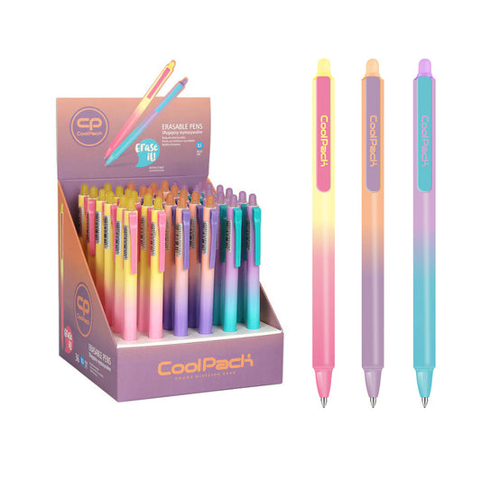 Bolígrafos borrables - Degradado claro