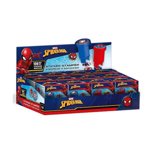 Carimbo Stickers Spiderman