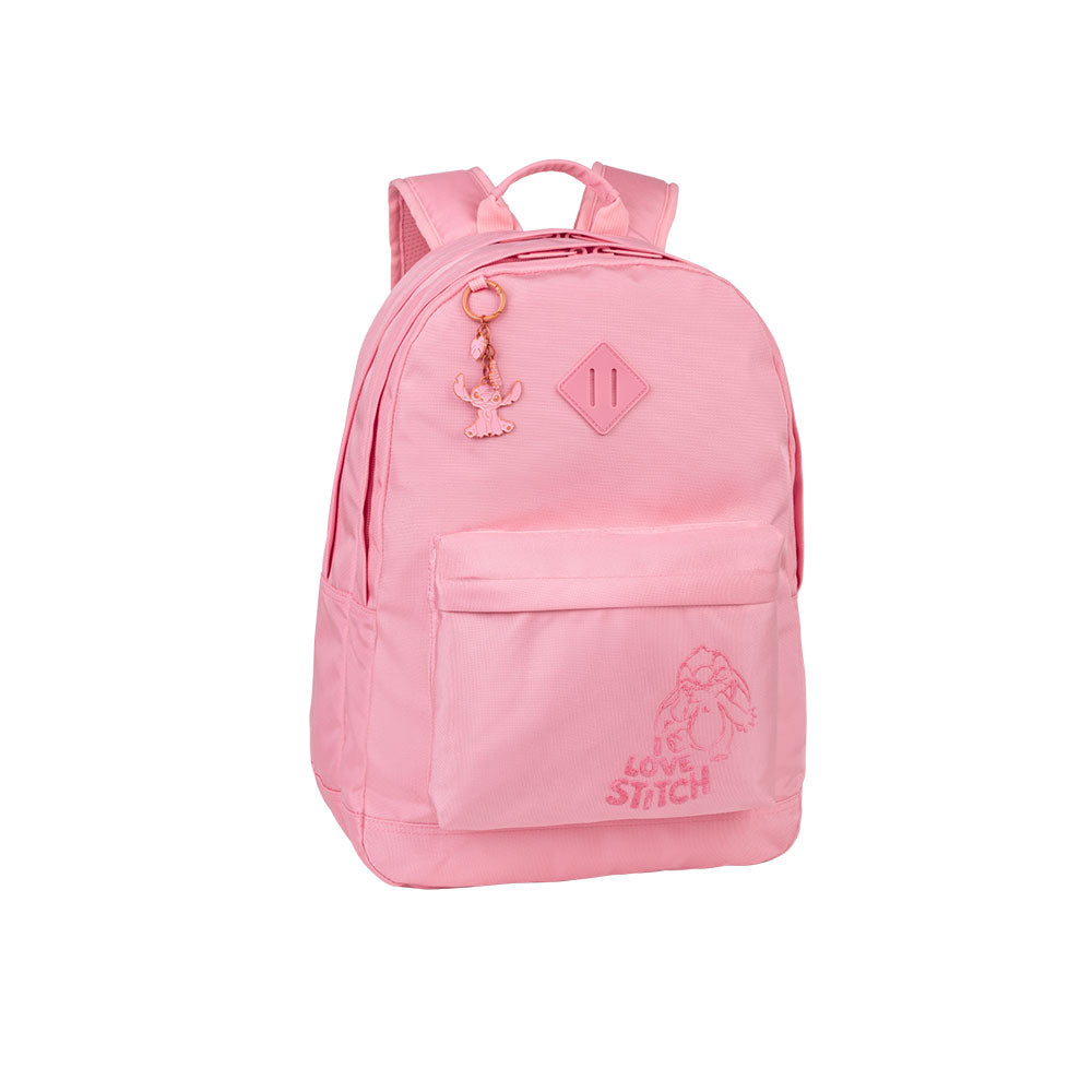 Mochila Escolar Scout - Stitch Peach
