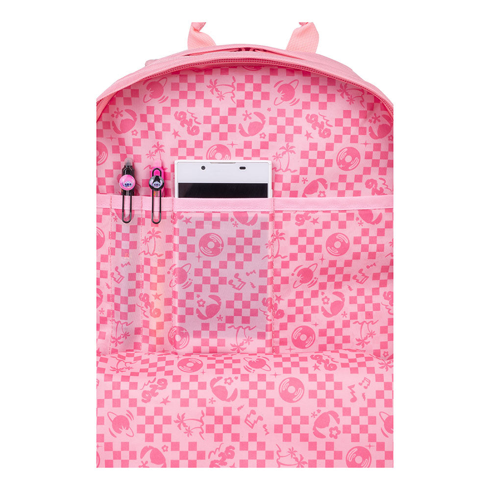 Mochila Escolar Scout - Stitch Peach