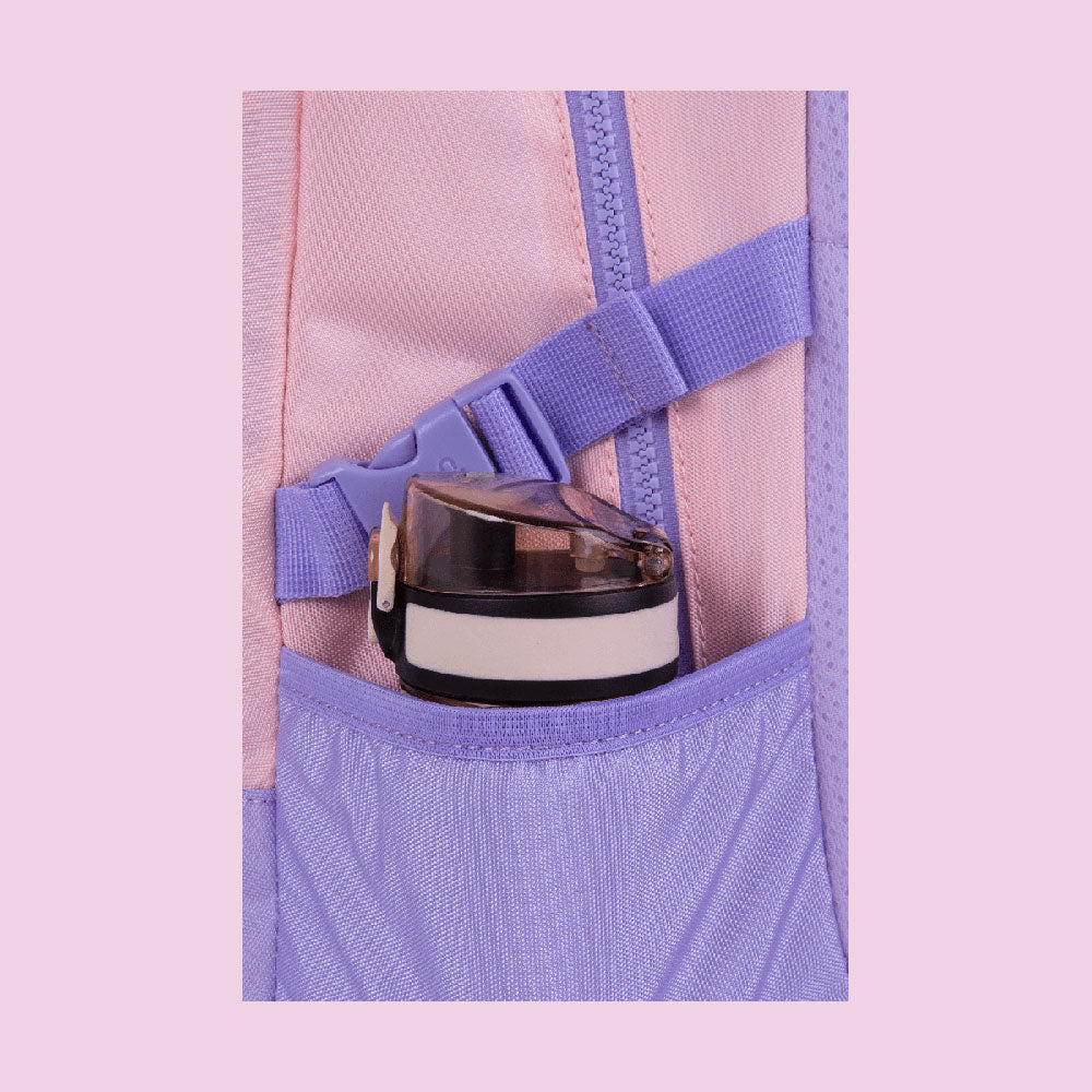 Mochila Escolar Sully Sully - Pessego/Lilas