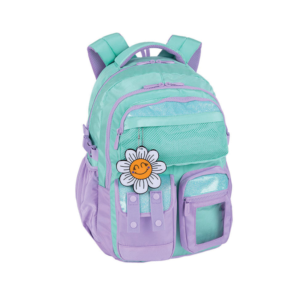 Mochila Escolar Sully Sully - Lilas/Menta