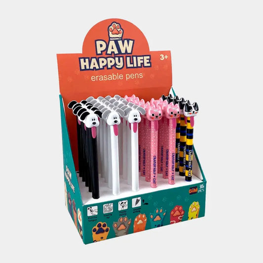Canetas Apagáveis - Happy Life Paw