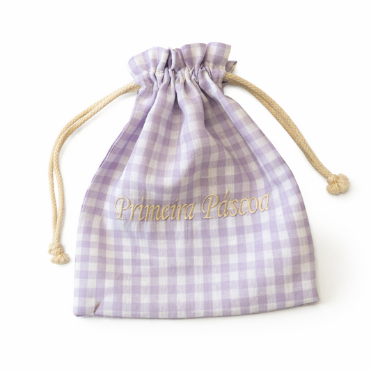 Saco de Tecido - Primeira Páscoa