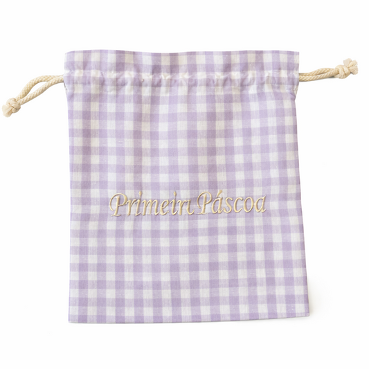Saco de Tecido - Primeira Páscoa