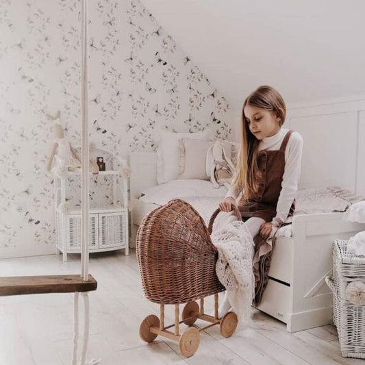 Papel de parede - Borboletas divertidas