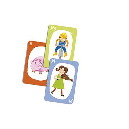 Pouet! Pouet! - Jogo de Cartas de Mímica e Sons